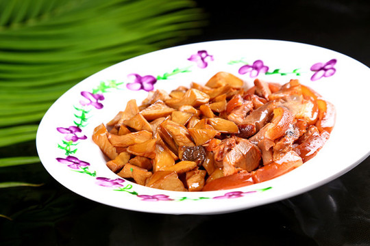 杏鮑燴香肉