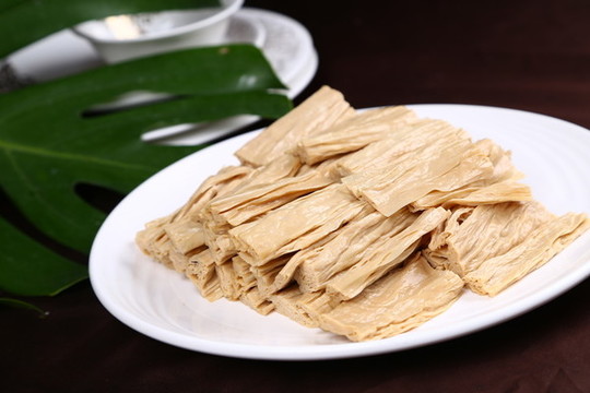 白灼鮮支竹