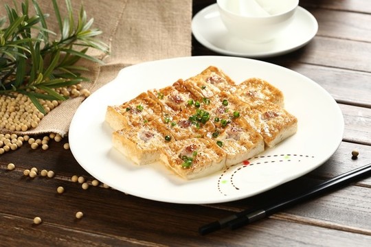 客家香煎釀豆腐