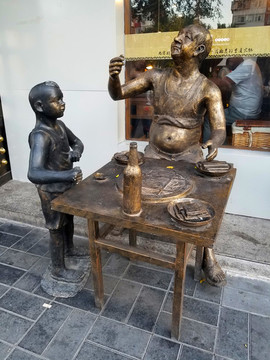 城市人物雕塑