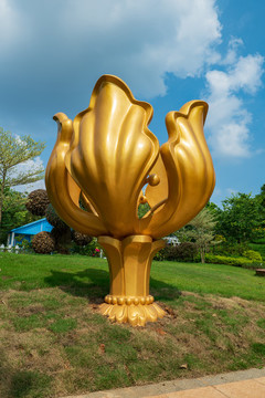 金紫荊雕塑