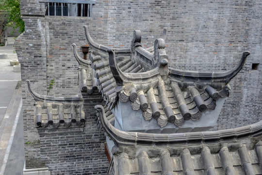 長卷中式建筑景觀