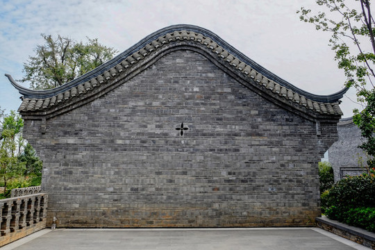長卷中式建筑景觀
