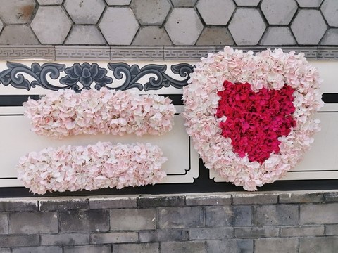 鮮花愛心