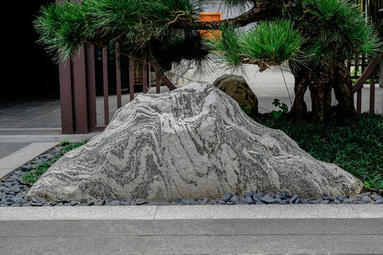 長(zhǎng)卷中式建筑景觀