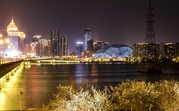 渾河夜景
