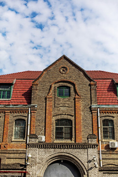 戴莊藎園里的老建筑