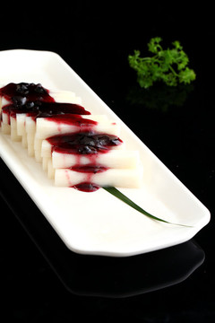 藍(lán)莓山藥