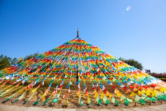 彩色經(jīng)幡