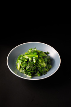 清炒油麥菜