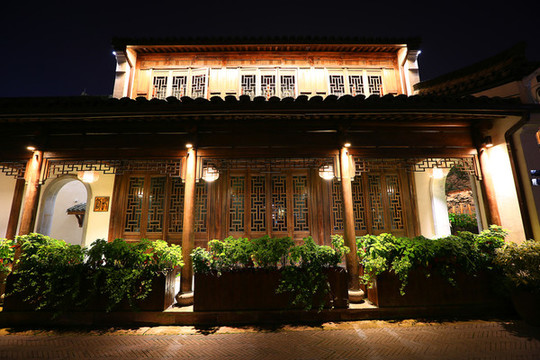 杭州夢(mèng)想小鎮(zhèn)夜景