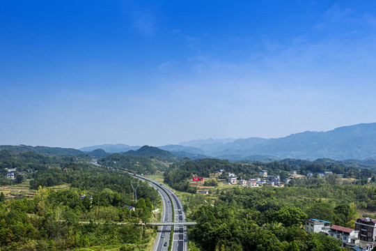 高速公路風光