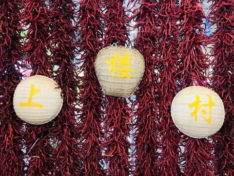 農(nóng)產(chǎn)品交易會展示區(qū)辣椒