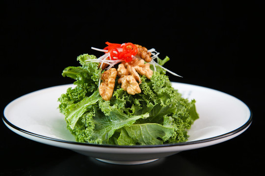 桃仁橄欖菜