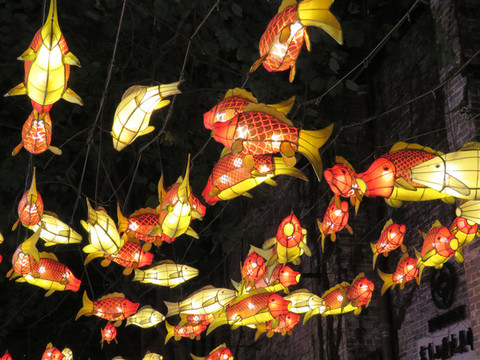 錦鯉藝術(shù)燈飾