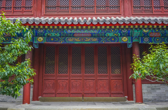臥佛寺藏經(jīng)閣