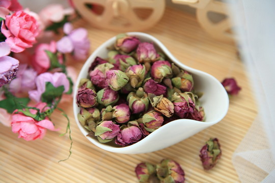 新疆和田大馬士革玫瑰花茶