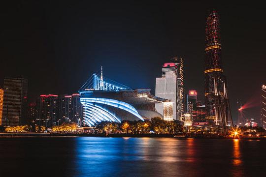 海心沙摩天大樓夜景