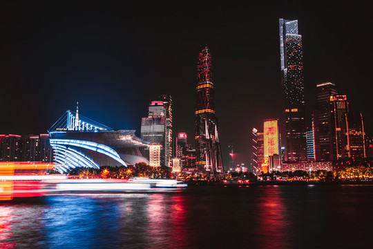 海心沙摩天大樓夜景