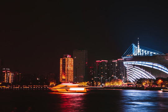 海心沙摩天大樓夜景