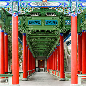 古建長(zhǎng)廊