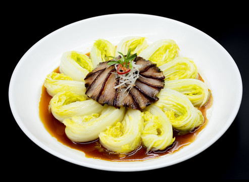醬肉娃娃菜
