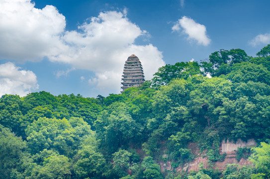 樂(lè)山大佛景區(qū)風(fēng)光