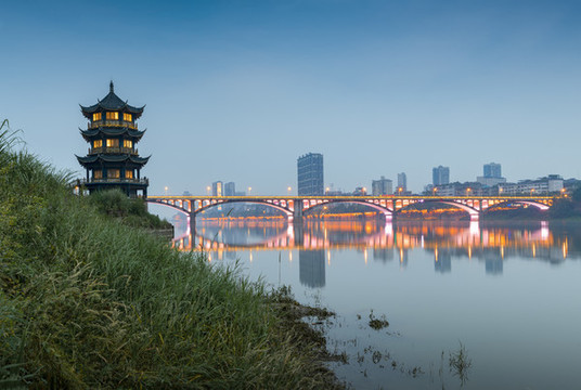 樂山古建筑和橋