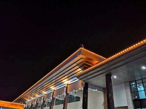 拱北建筑燈光