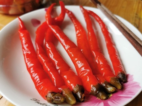 泡菜紅辣椒