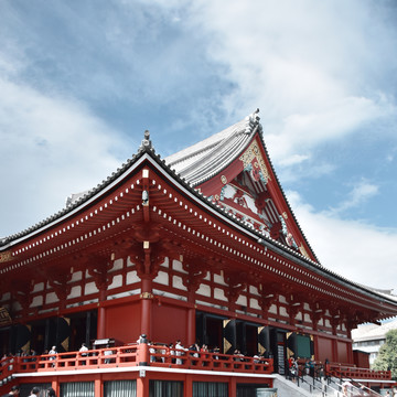 日本東京的淺草寺