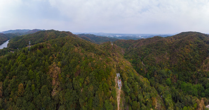 武漢木蘭天池風(fēng)景區(qū)航拍風(fēng)光
