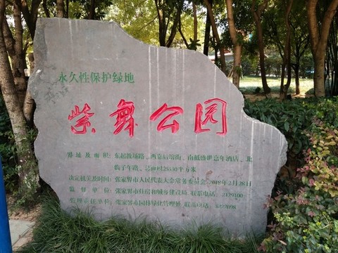 紫舞公園石頭