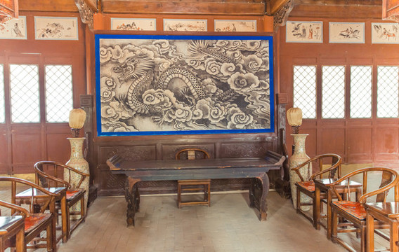 喀喇沁王府屋內(nèi)廳房