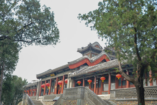 頤和園金支秀華聽鸝館