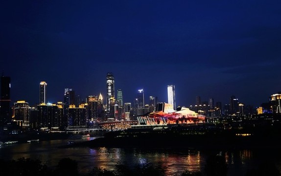 重慶山城夜景