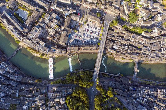 鳥瞰鳳凰大橋