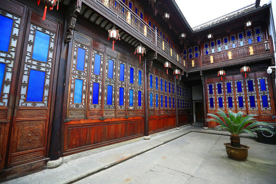 杭州胡雪巖故居老建筑