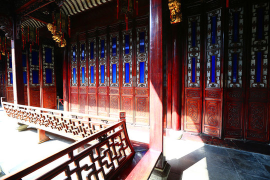 杭州胡雪巖故居老建筑