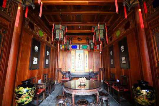 杭州胡雪巖故居廳堂建筑