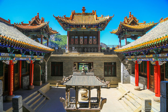 晉中介休綿山風(fēng)景區(qū)三清殿