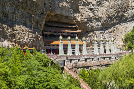 晉中介休綿山風(fēng)景區(qū)介神廟