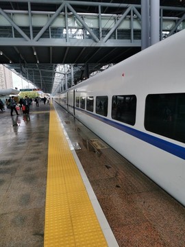 乘坐高鐵