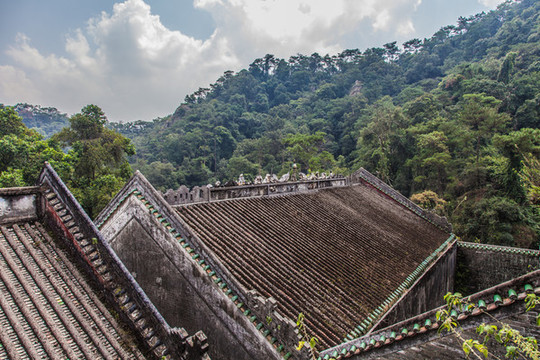 廣州清遠飛霞山風景