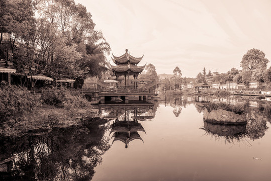 成都古鎮(zhèn)復(fù)古照片
