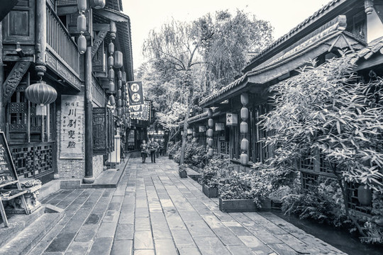 成都古鎮(zhèn)老照片