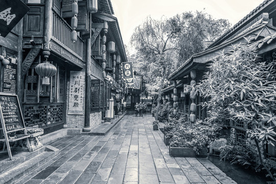 成都古鎮(zhèn)老照片