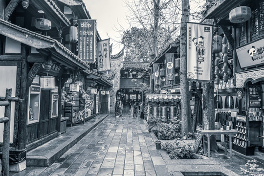 成都古鎮(zhèn)老照片