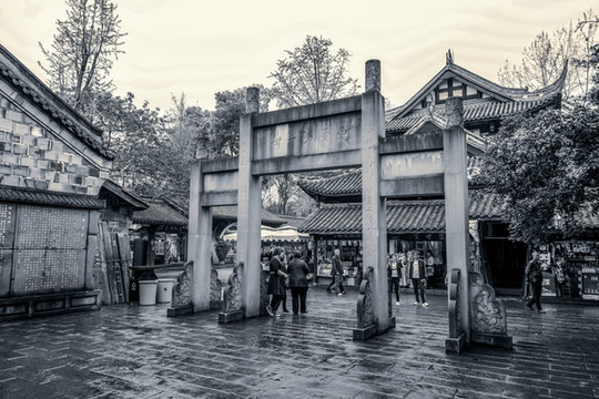 成都古鎮(zhèn)老照片
