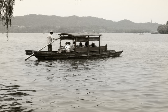 西湖老照片